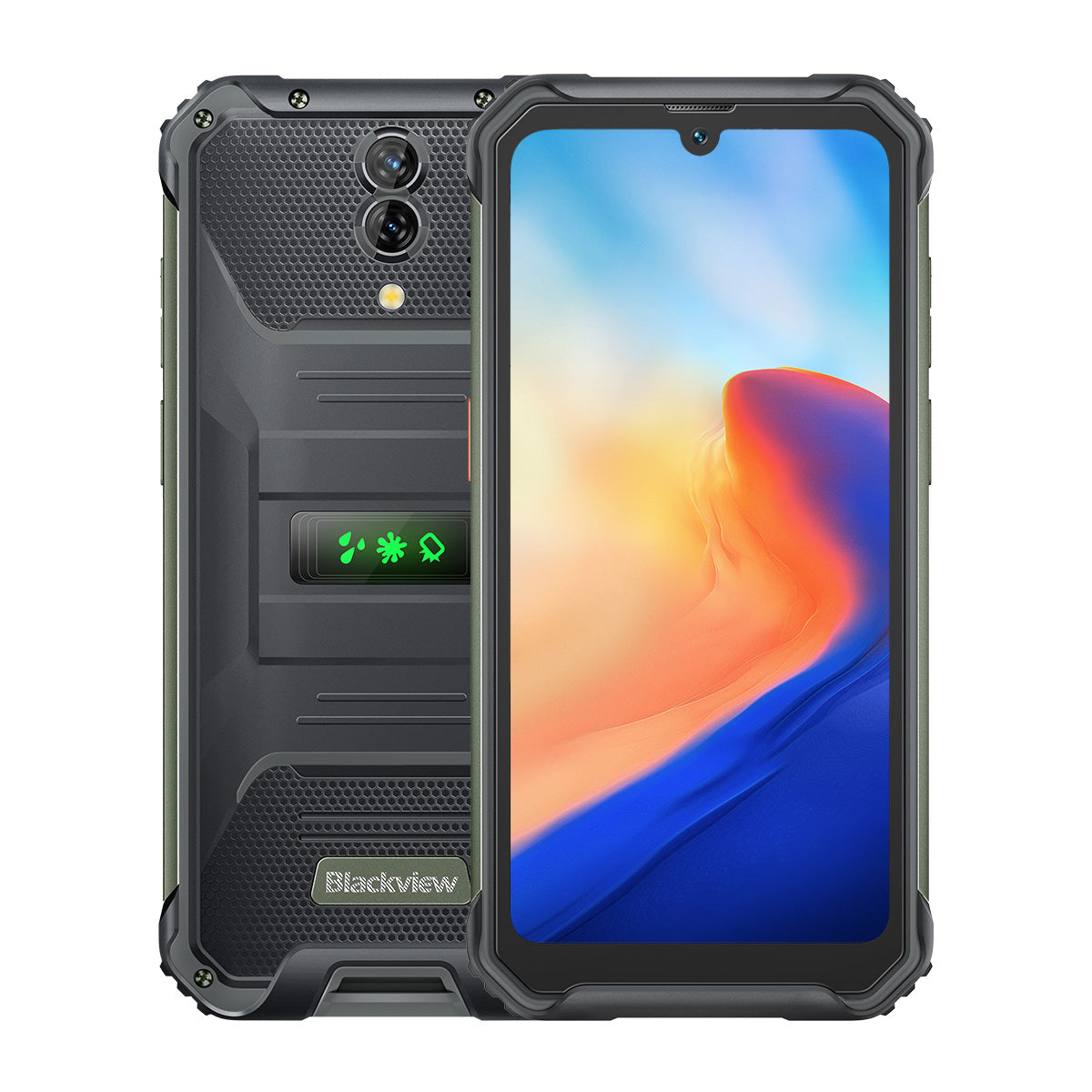 Blackview BV7200 - Rugged Smartphone Androide 12,ROM 128GB RAM 6GB,Fotocamera 50Mpx,Carica inversa